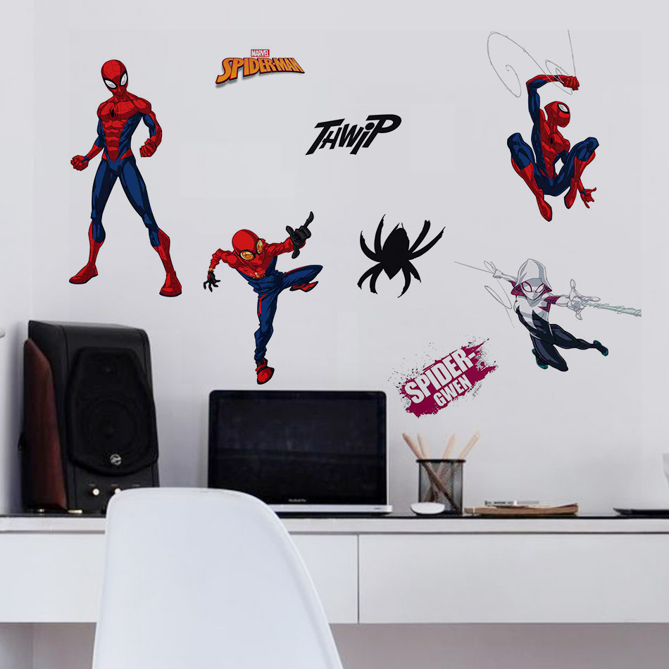 Orka Wall Sticker Spiderman Theme  